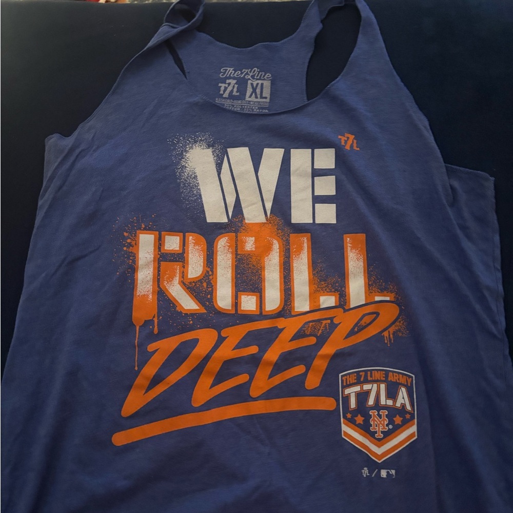 Women’s extra large, seven line army we roll deep tank top - Picture 5 of 5